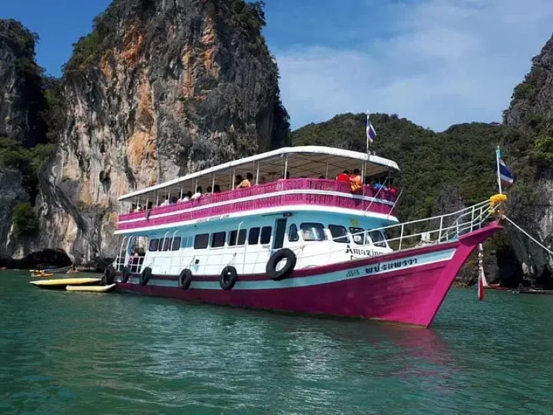 Phuket: James Bond Island by Big Boat with Sea Cave Canoeing