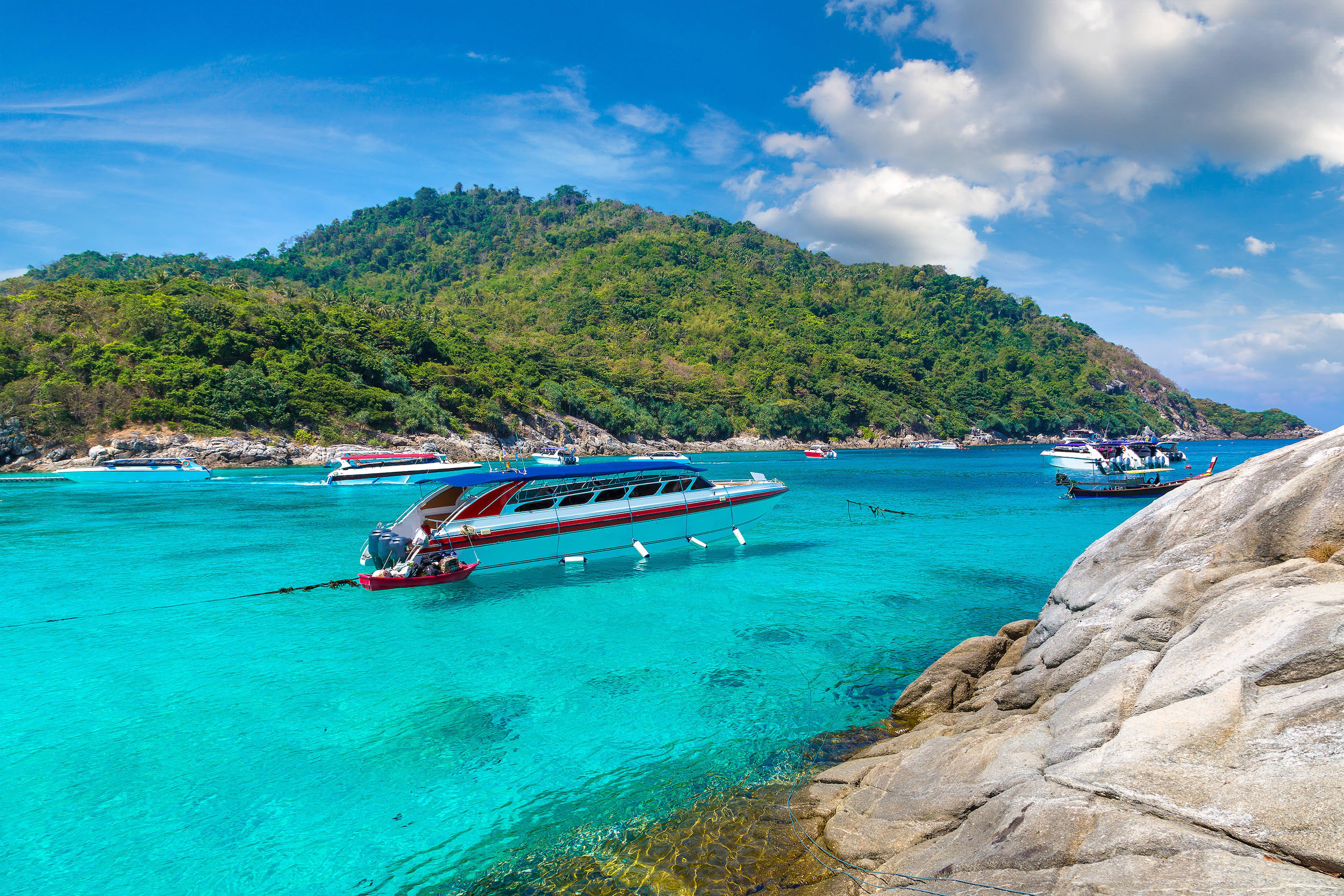 Racha Island by join Speedboat with private transfer