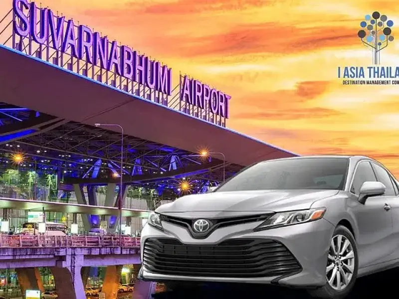 Bangkok Airport to Hua Hin Hotel by Private Car 24Hrs
