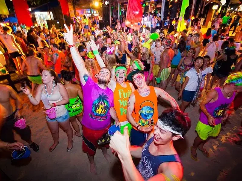 Full Moon Party by Speed boat from Samui