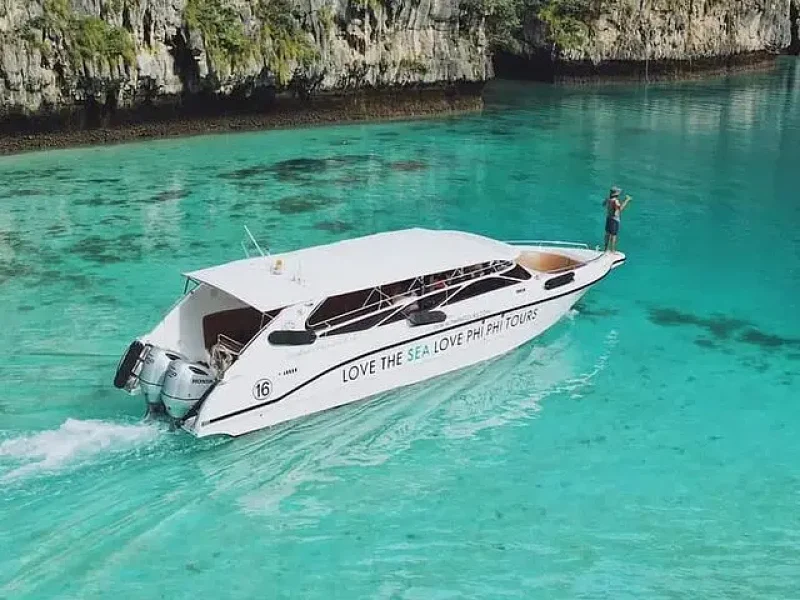 Krabi: 4 Islands Speedboat Adventure!