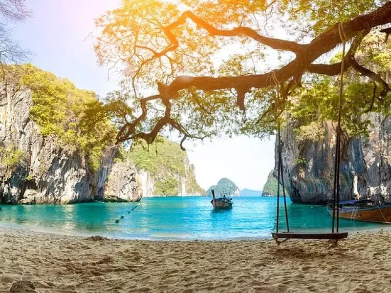Krabi Day Trip: Hong Island Speedboat Tour
