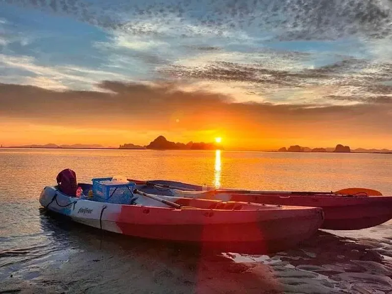 Krabi Sea Kayaking Tour Adventure at Ao Thalane