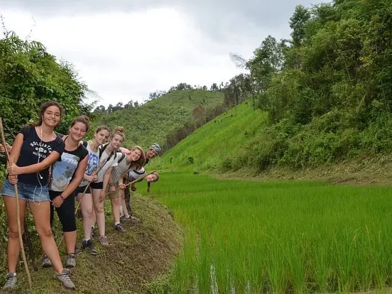 Mae Wang Adventure: Trekking & Bamboo Raftting in One Day