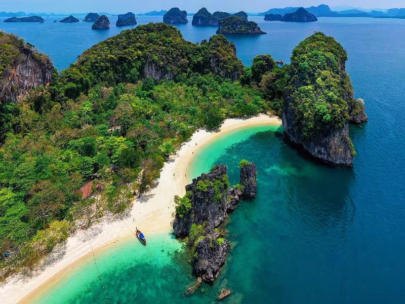 Phang Nga Bay, Hong Island-Krabi Speedboat Adventure with Canoeing with Lunch