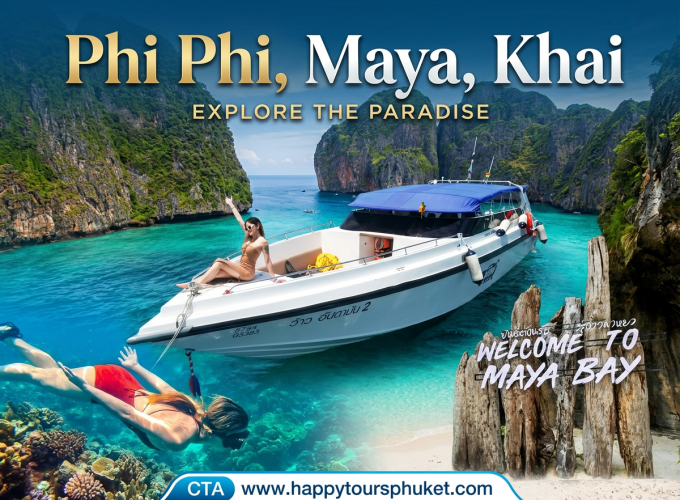 Phuket: Premium Phi Phi, Maya, Khai Island