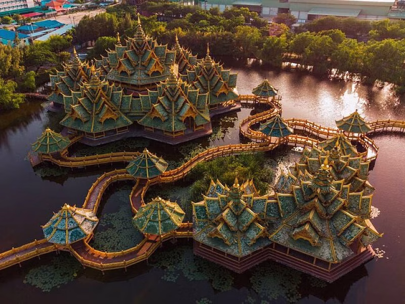 Private Erawan Museum and Ancient City Tour